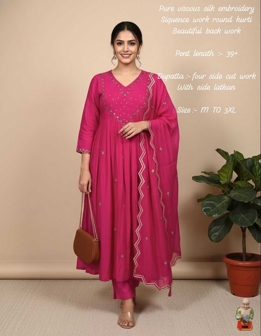 Ynf Fancy KESH594 Abhira Kurti Wholesale Designer Kurtis Anarkali Kurtis Kurti With Pants Manufacturer- Kapda Export