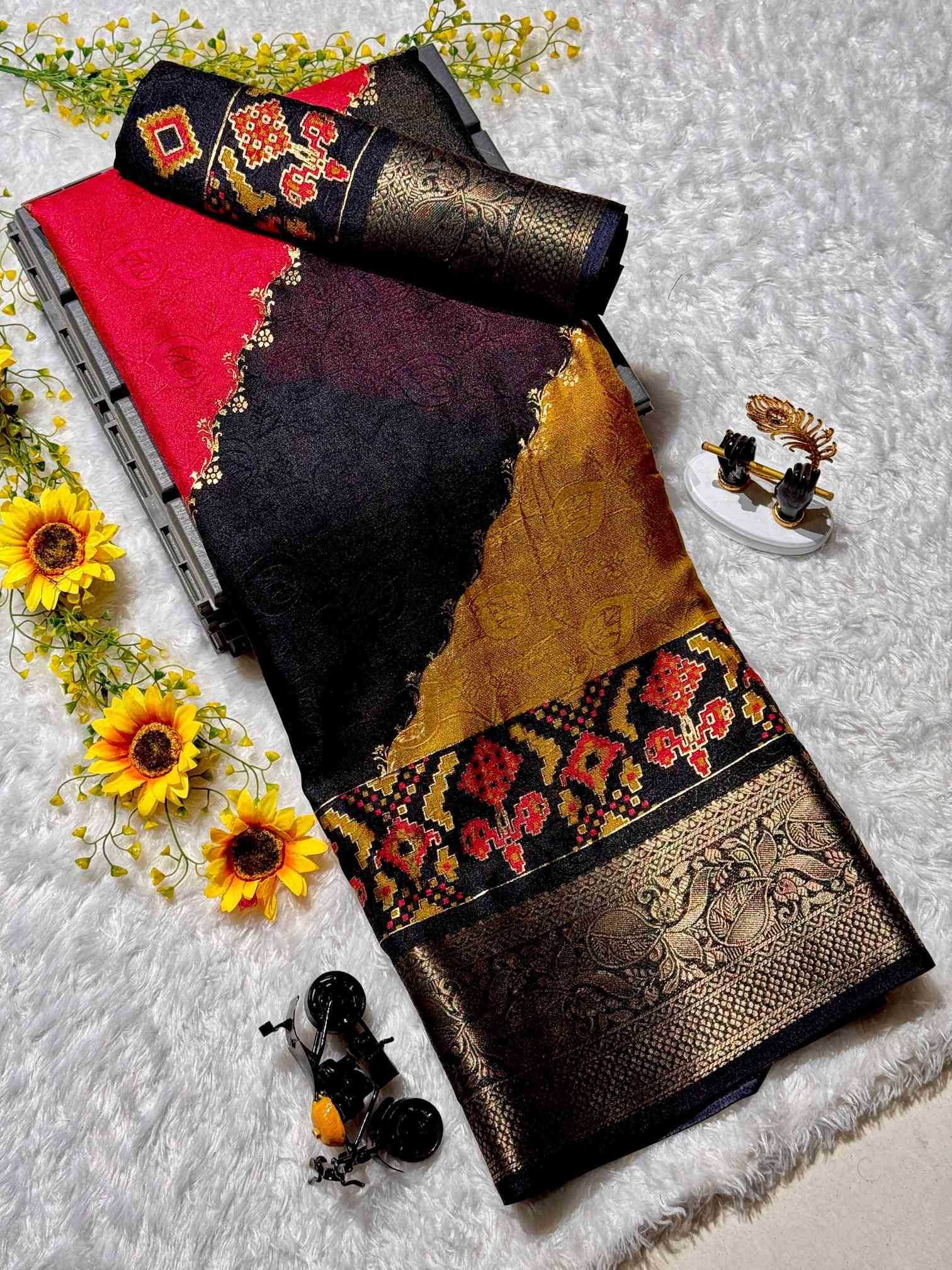 Ynf Fancy KESH693 Amodini Sarees Wholesale Designer Sarees Zari Border Sarees Traditional Sarees Manufacturer- Kapda Export