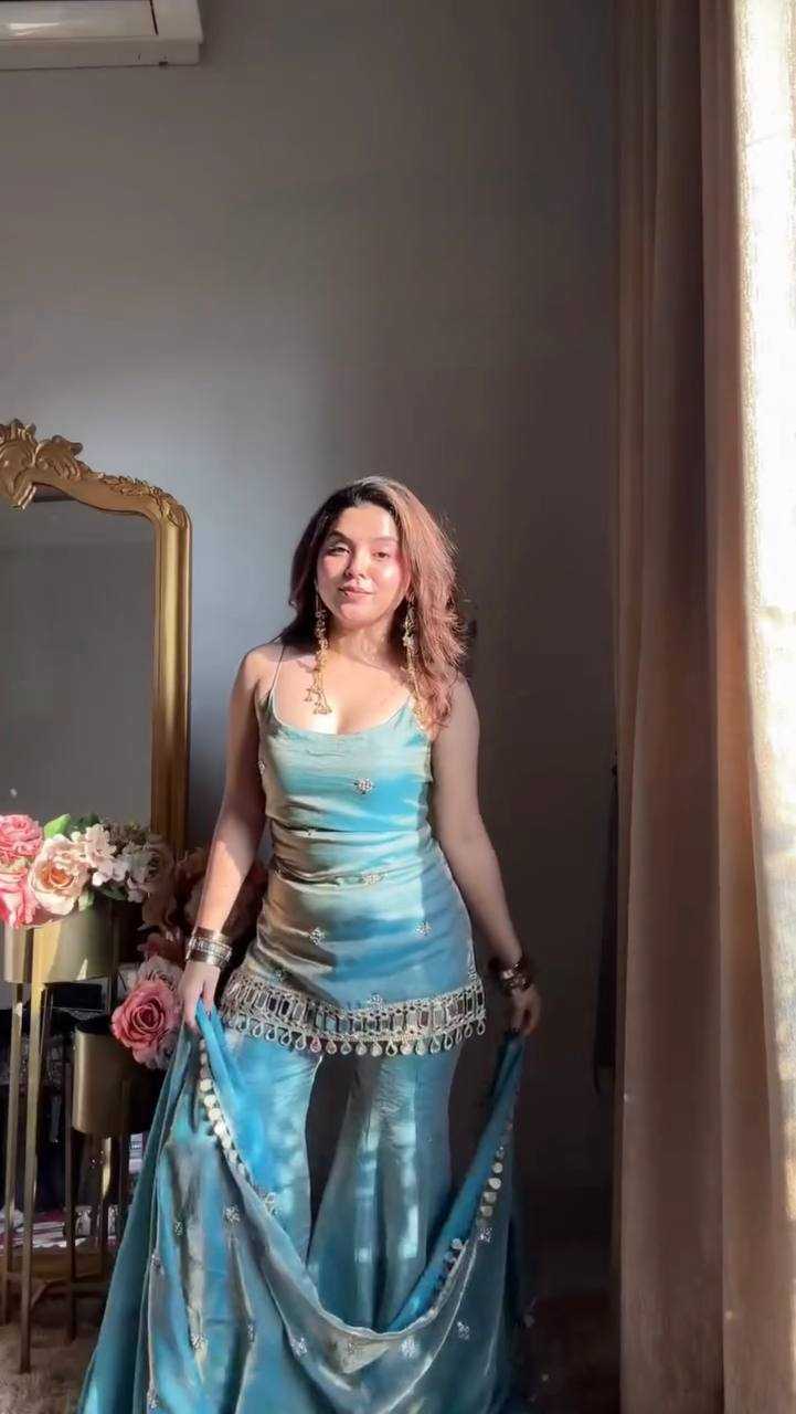 Ynf FENDY RIN162 5992 Suits & Dresses Wholesale Palazzo Suit Party wear suits Designer Suits Manufacturer- Kapda Export