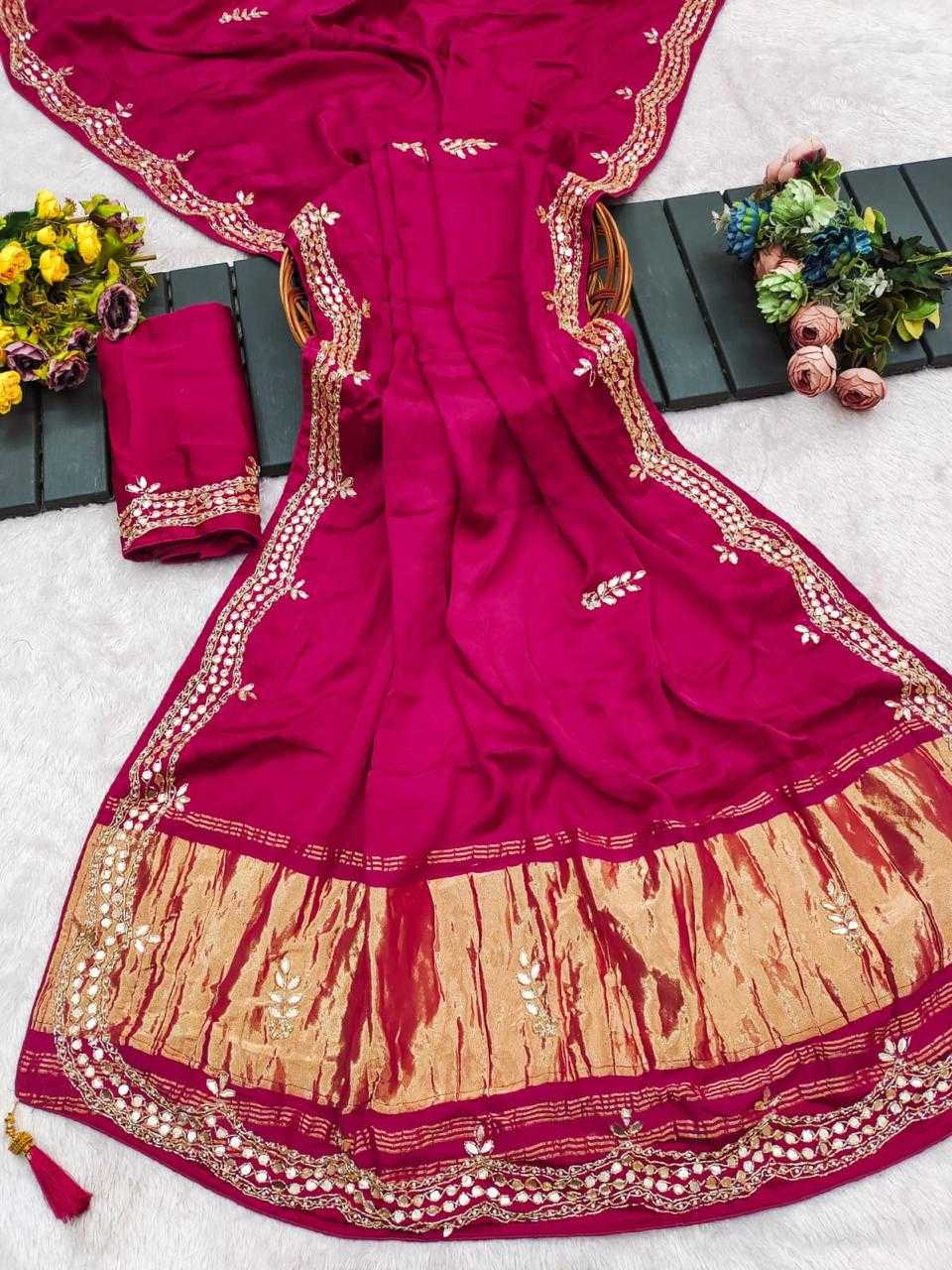 Ynf Gajji Silk KESH576 268 Sarees Festive Collections Wholesale Hand Work Sarees Bandhani Bandhej Sarees Silk Sarees Manufacturer- Kapda Export