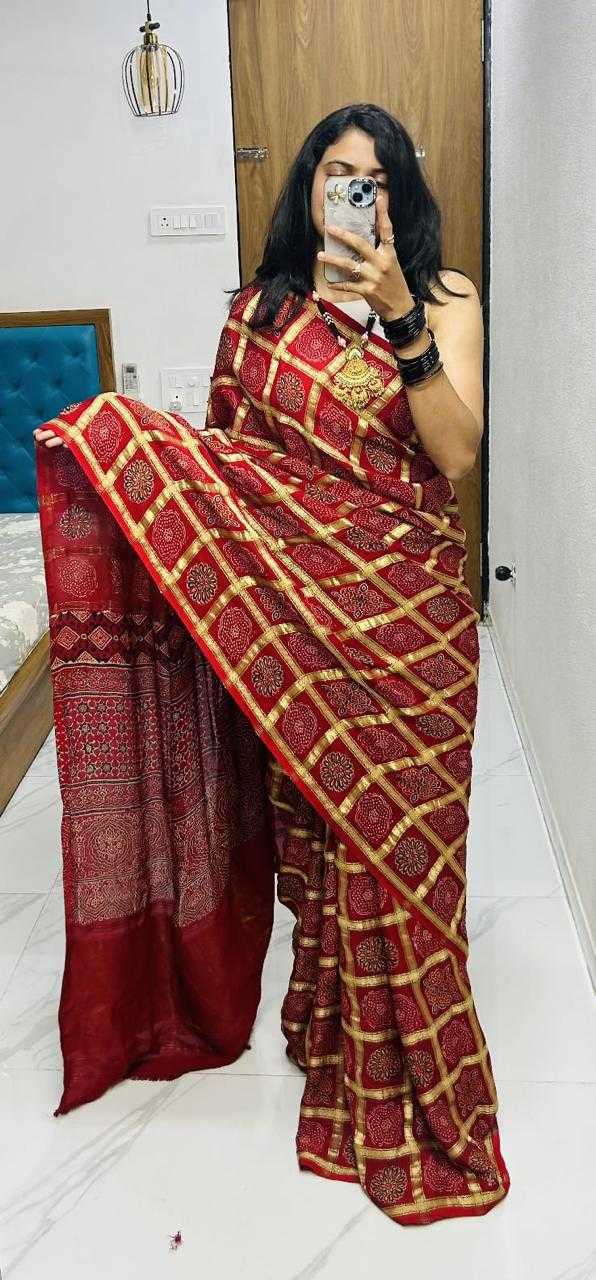 Ynf Gajji Silk KESH576 269 Sarees Festive Collections Wholesale Bandhani Bandhej Sarees Traditional Sarees Silk Sarees Manufacturer- Kapda Export