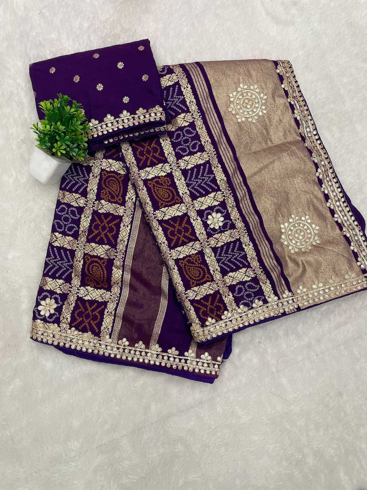 Ynf Gajji Silk KESH649 Baiza Silk Sarees Wholesale Gajji Modal Sarees Designer Silk Sarees Silk Sarees For Weddings Manufacturer- Kapda Export