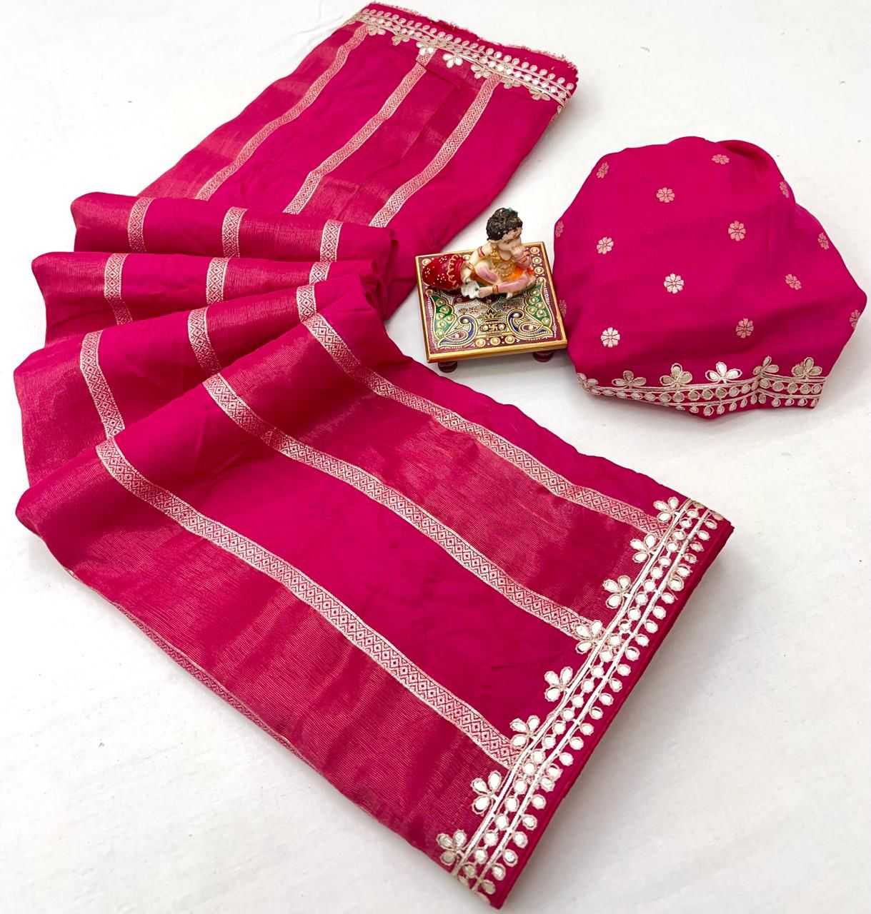 Ynf Gajji Silk KESH649 Keshavi Silk Sarees Wholesale Gajji Modal Sarees Printed Silk Saree Designer Silk Sarees Manufacturer- Kapda Export