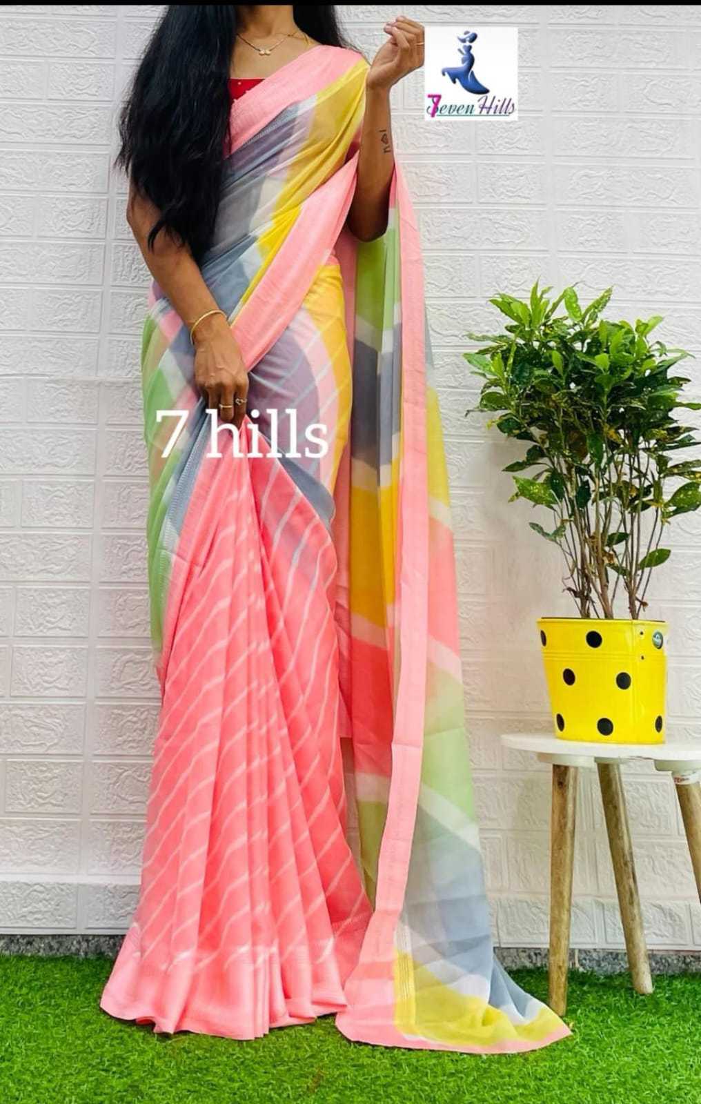 Ynf Georgette KESH575 Aamaniya Sarees Wholesale Designer Sarees Georgette Sarees Lightweight Sarees Manufacturer- Kapda Export