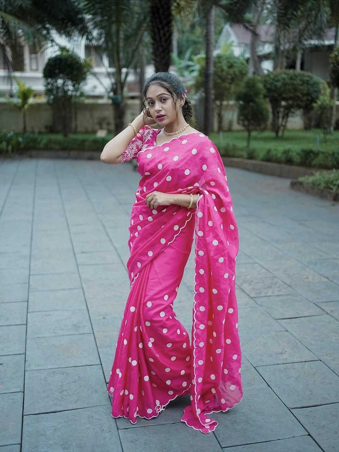 Ynf Georgette KESH682 Gulrukh Sarees Wholesale Designer Sarees Georgette Sarees Pink Sarees Manufacturer- Kapda Export