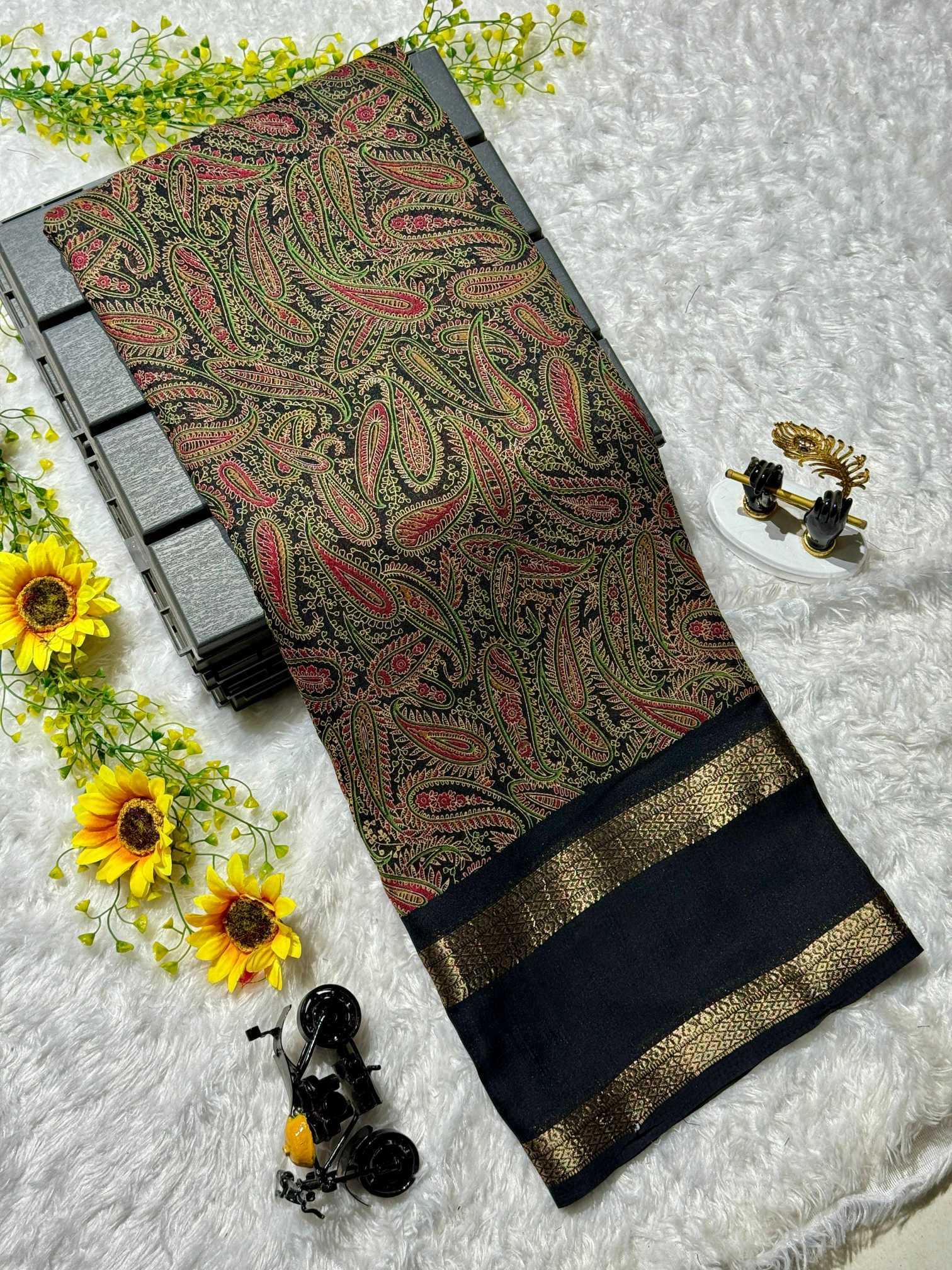 Ynf Georgette KESH693 Mahika Sarees Wholesale Designer Sarees Georgette Sarees Uniform Sarees Manufacturer- Kapda Export