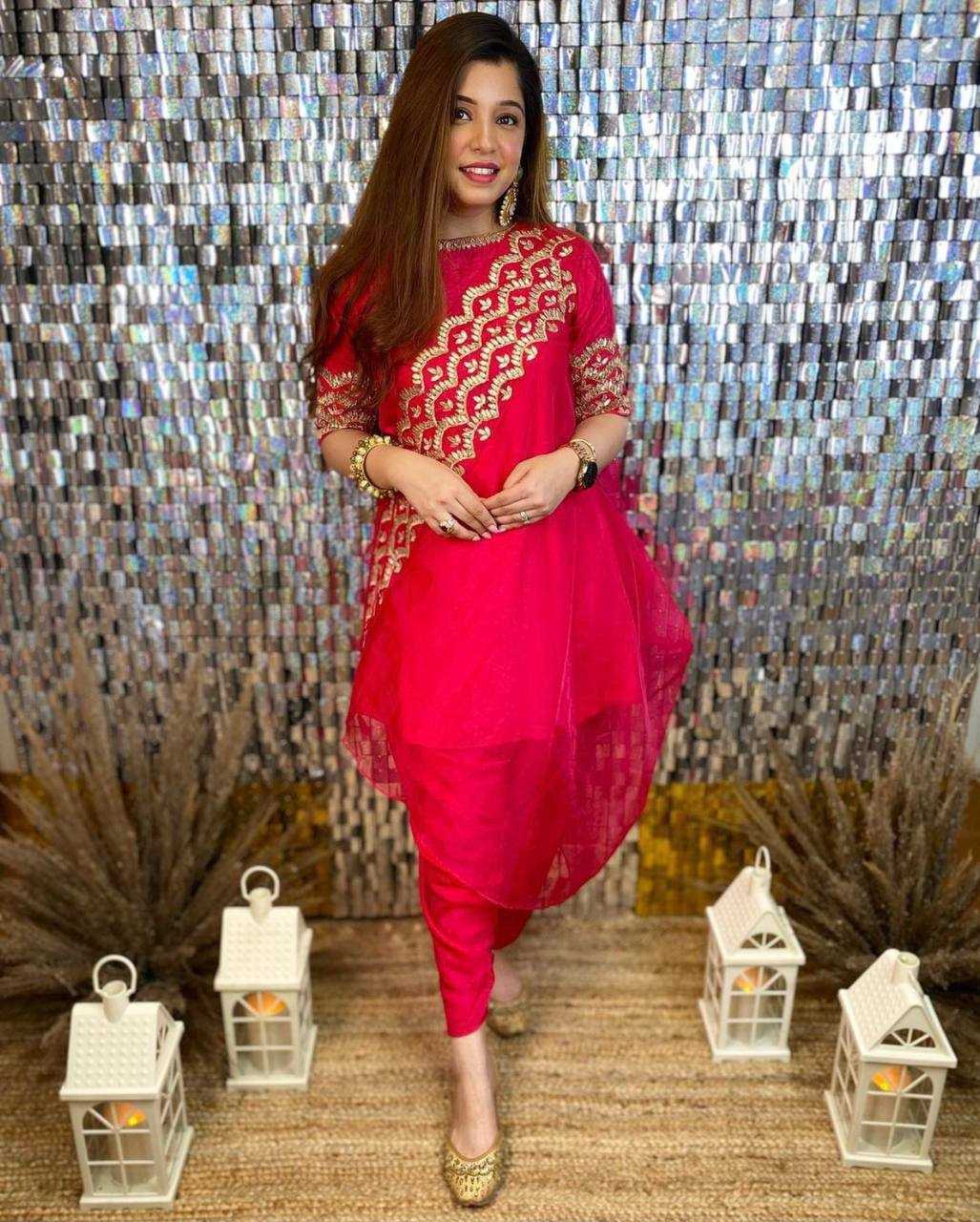 Ynf Georgette RIN213 L156 Suits & Dresses Wholesale Georgette Suit Zari Work Suit Designer Suits Manufacturer- Kapda Export