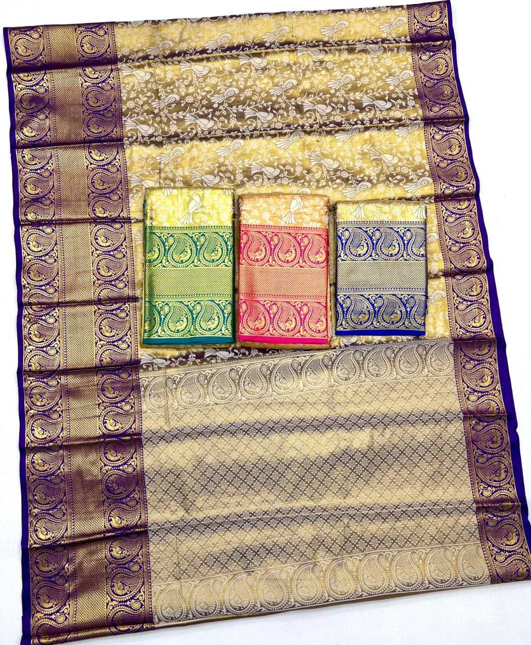 Ynf Kanjivaram Silk RIN211 Anupama Sarees Wholesale Designer Sarees Traditional Sarees Zari Sarees Manufacturer- Kapda Export