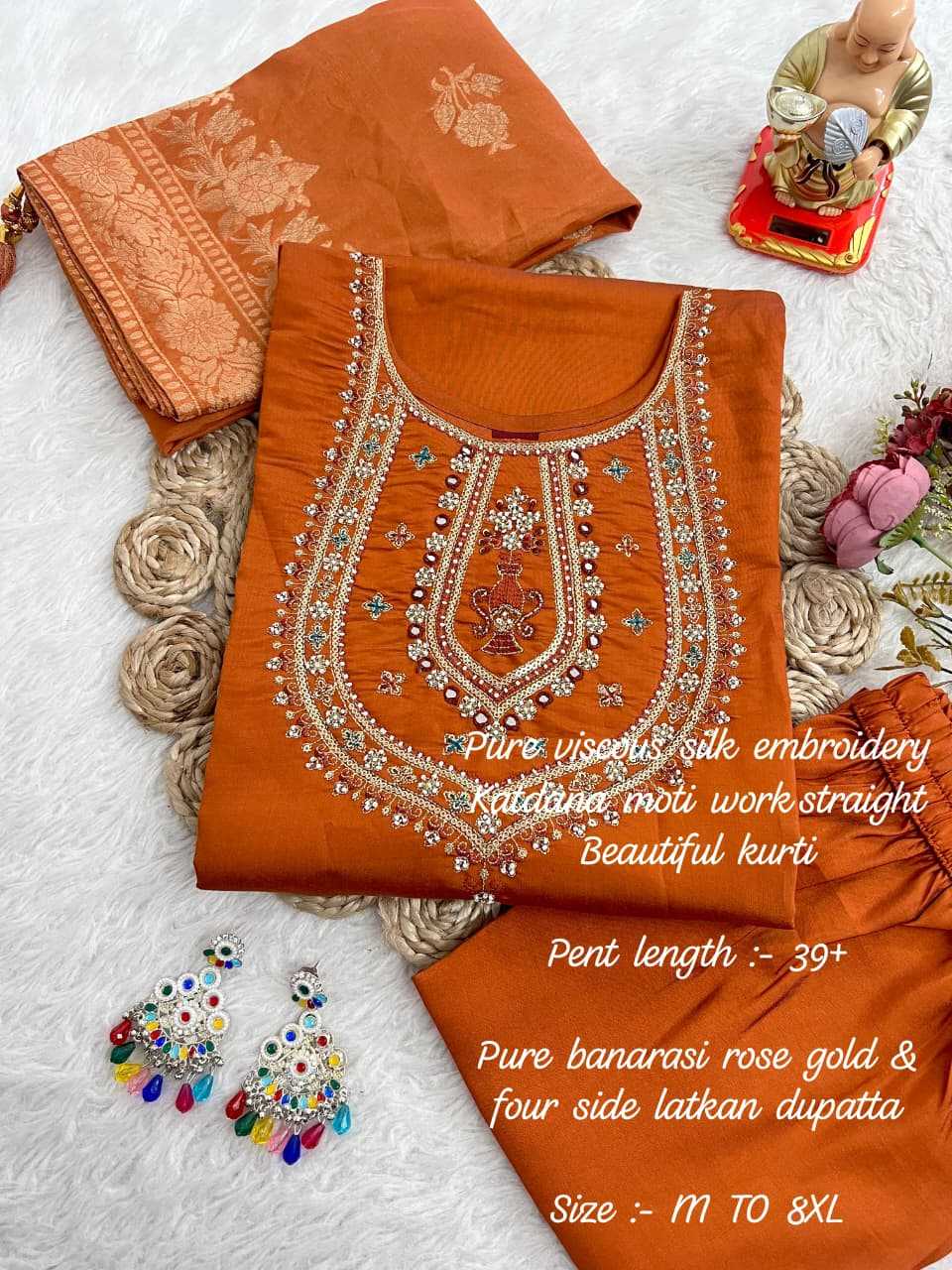 Ynf Muslin KESH594 Arhana Kurti Plus Size Collections Wholesale Party Wear Kurtis Designer Kurtis Kurti With Pants Manufacturer- Kapda Export