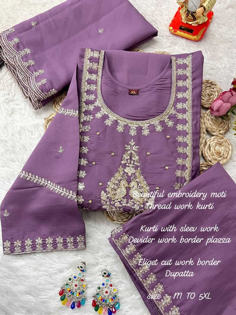 Ynf Muslin KESH594 Barira Kurti Plus Size Collections Wholesale Party Wear Kurtis Designer Kurtis Embroidered Kurtis Manufacturer- Kapda Export