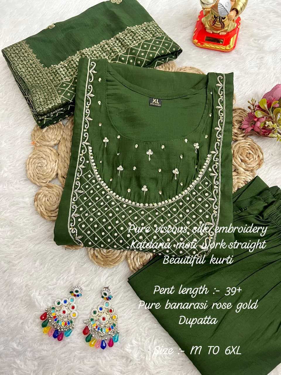 Ynf Muslin KESH594 Qudsia Kurti Plus Size Collections Wholesale Designer Kurtis Handloom Kurtis Kurti With Pants Manufacturer- Kapda Export