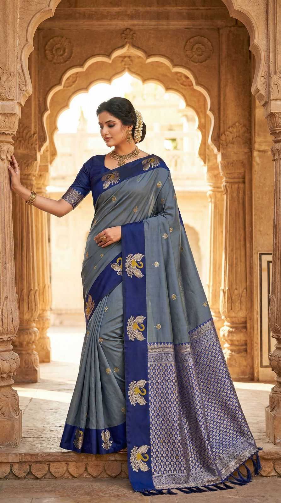 Ynf Paithani Silk KESH700 Sangam Paithani Silk Sarees Wholesale Paithani Sarees Soft Silk Sarees Designer Silk Sarees Manufacturer- Kapda Export