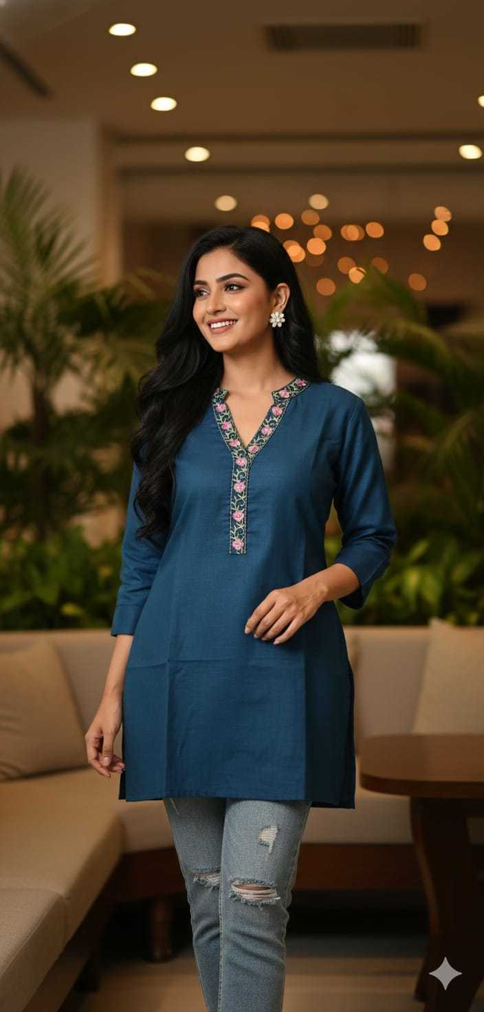 Ynf Poly Rayon KESH738 Digital Western Wears Wholesale Tops Women Shirts Manufacturer- Kapda Export