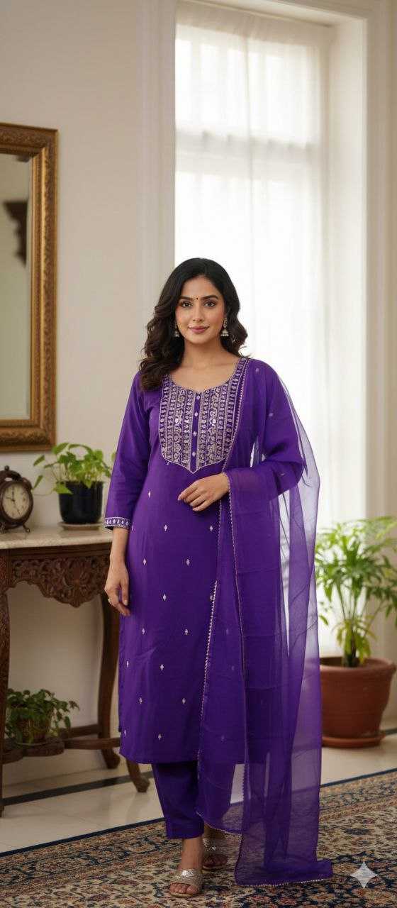 Ynf Reyon Cotton KESH552 26 Kurti Wholesale Party Wear Kurtis Designer Kurtis Embroidered Kurtis Manufacturer- Kapda Export