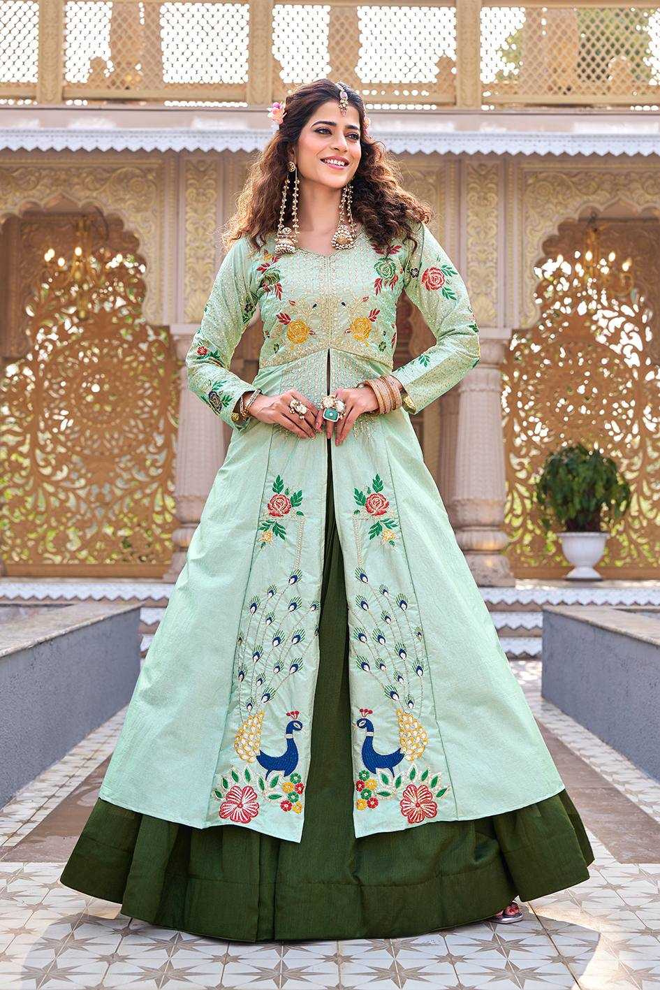 Ynf Satin KESH498 164 Lehengas Wholesale Traditional Lehenga Embroidered Lehenga Designer Lehenga Choli Manufacturer- Kapda Export