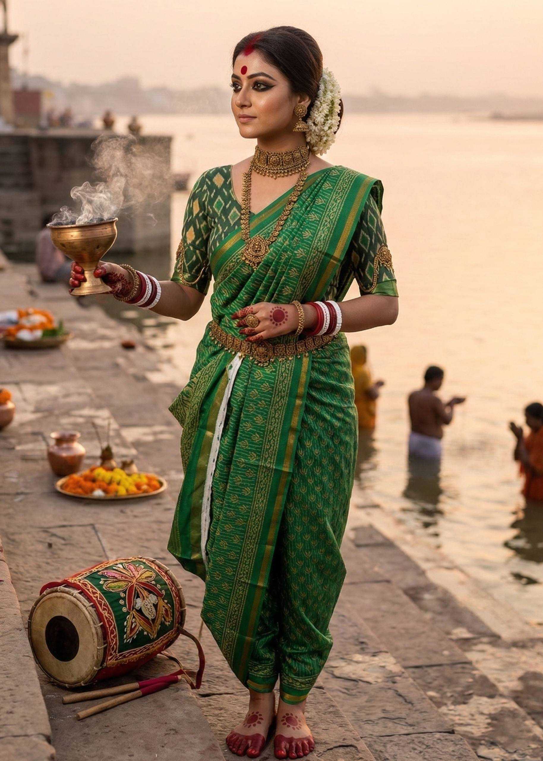 Ynf Soft Cotton RIN229 zari Sarees Wholesale Printed Sarees Zari Border Sarees Cotton Sarees Manufacturer- Kapda Export