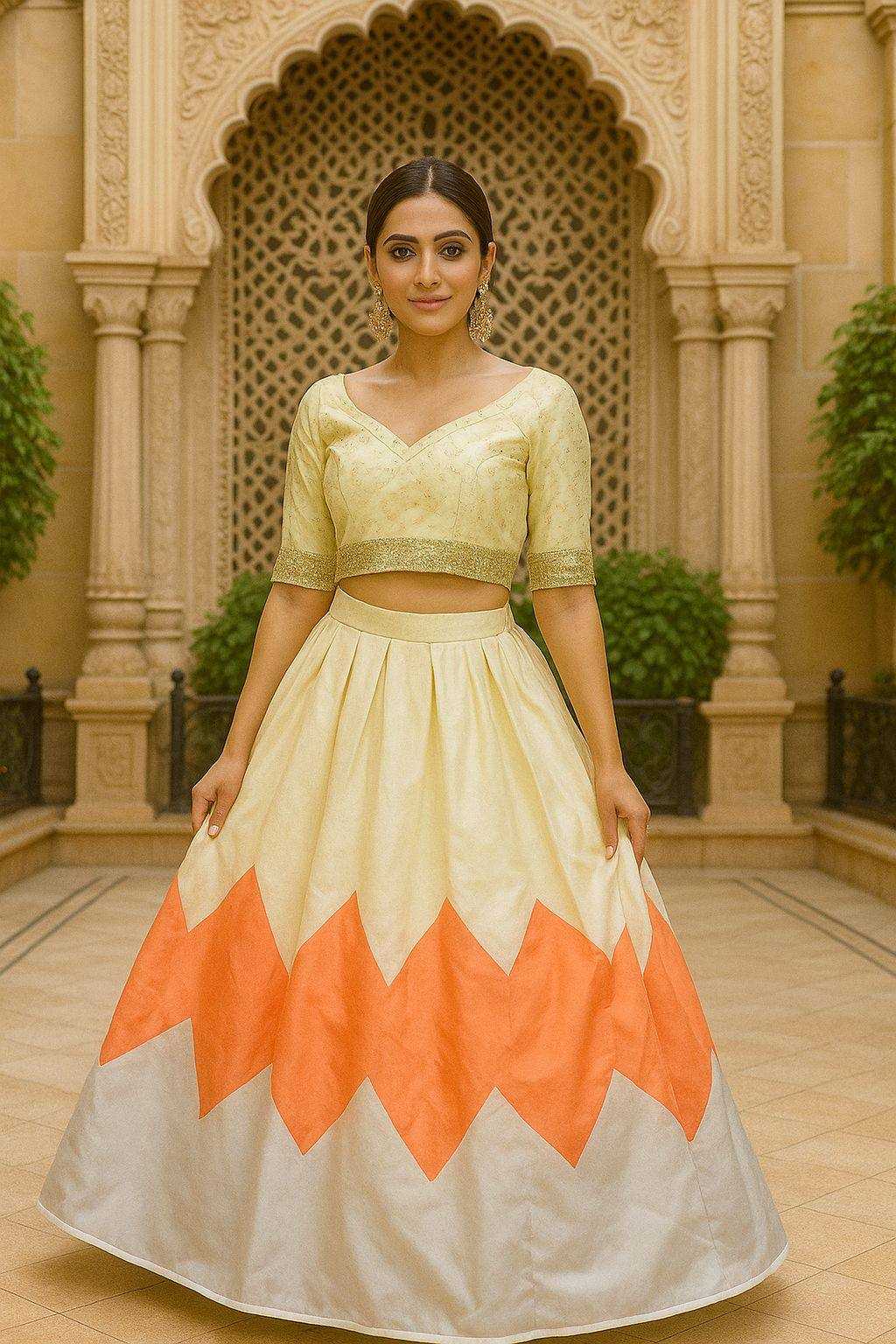 Ynf Soft Tapeta Silk RIN213 1069 Lehengas Wholesale Wedding Lehenga Printed Lehenga Sequins Lehenga Manufacturer- Kapda Export