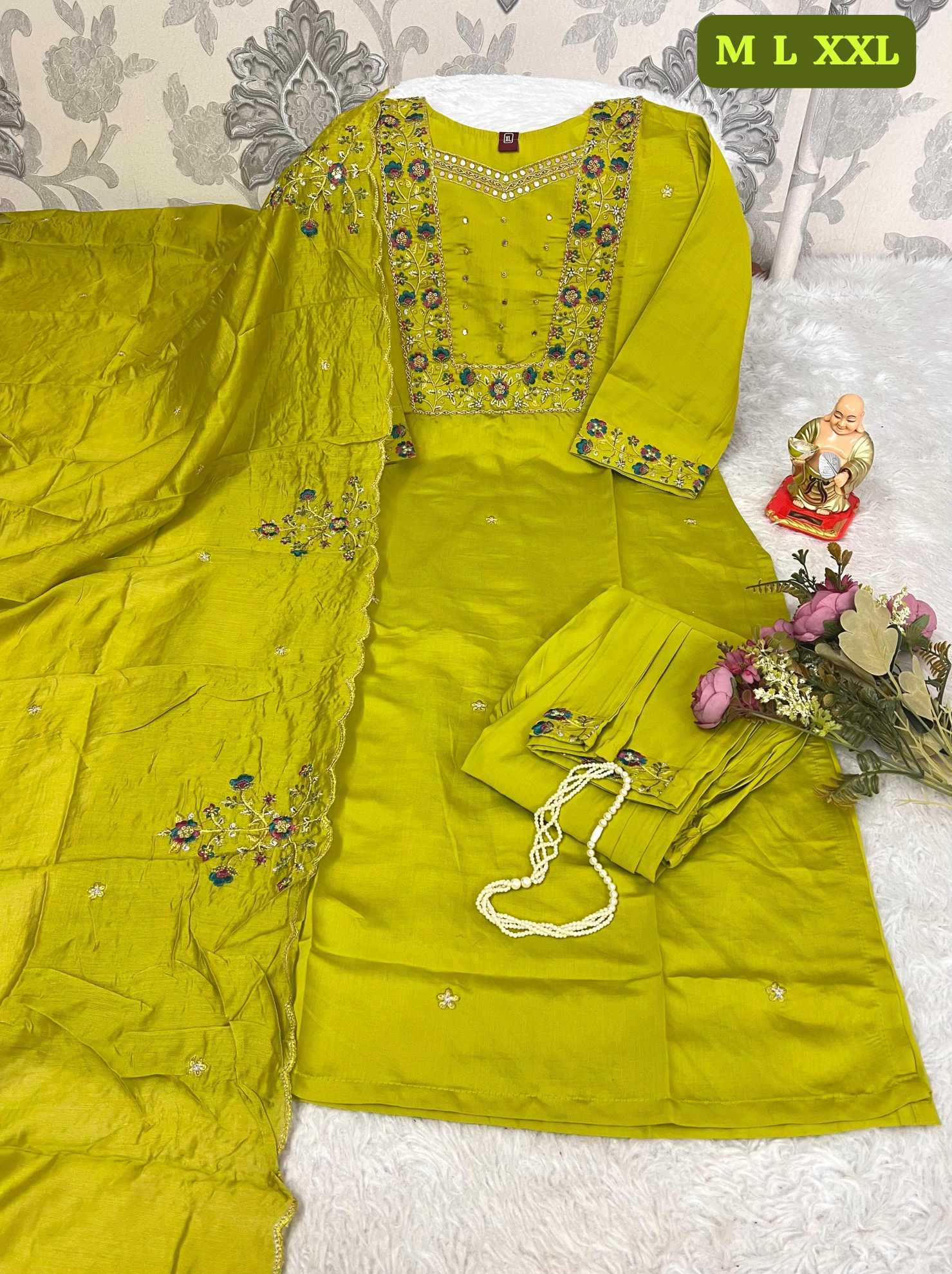 Ynf Viscose KESH594 Aatika Kurti Wholesale Festive Kurtis Fancy Kurti Kurti With Pants Manufacturer- Kapda Export