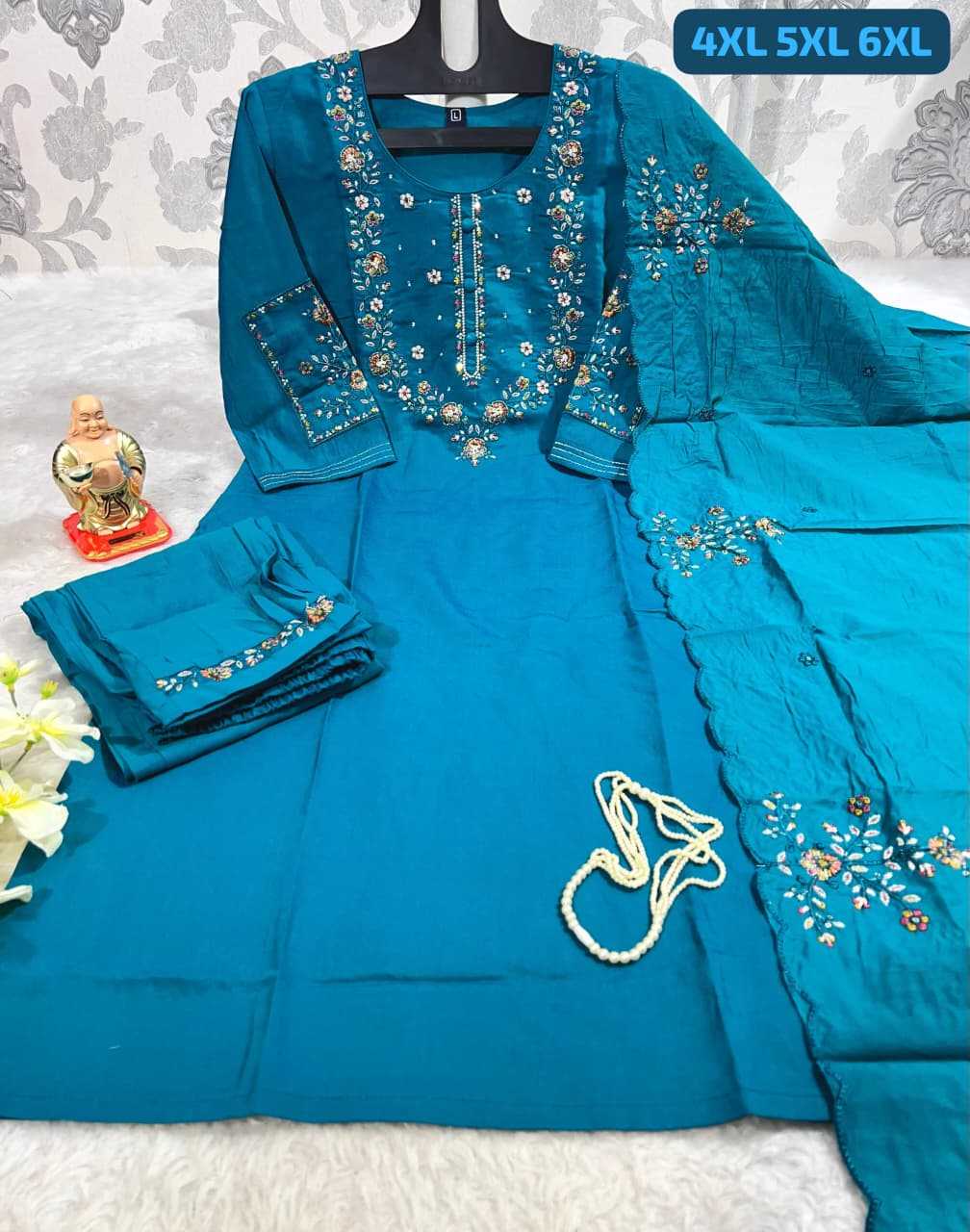 Ynf Viscose KESH594 Nafisa Kurti Plus Size Collections Wholesale Designer Kurtis Fancy Kurti Kurti With Pants Manufacturer- Kapda Export