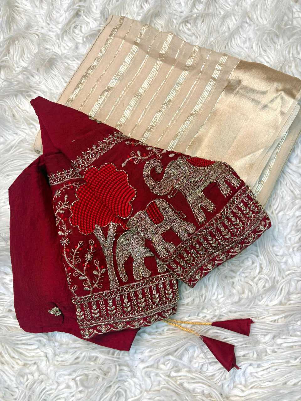 Ynf Viscose KESH713 Sanjana Epic Sarees Festive Collections Wholesale Party Wear Sarees Viscose Saree Zari Sarees Manufacturer- Kapda Export