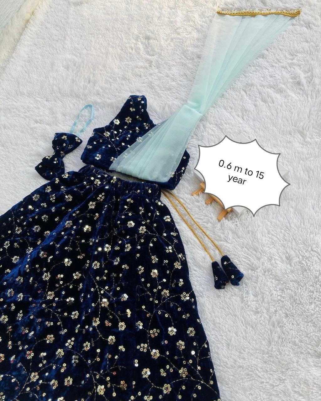 Ynf Cotton RIN235 BACK DORI Kids Wear Wholesale Kids Gown Kids Designer Frock Kids Party Wear Ethnic Manufacturer- Kapda Export