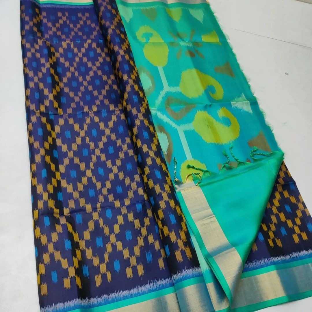 YNF SOFT SILK RRW 05 SILK SAREES WHOLESALE SOFT SILK HANLOOM IKAT SAREES MANUFACTURER