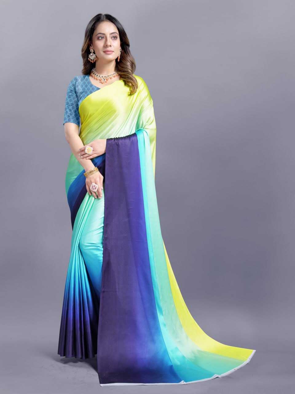 YNF CREPE SRRT JAPAN CRAPE10 SAREES WHOLESALE PRINTED LADIES CREPE SATIN SAREES MANUFACTURER