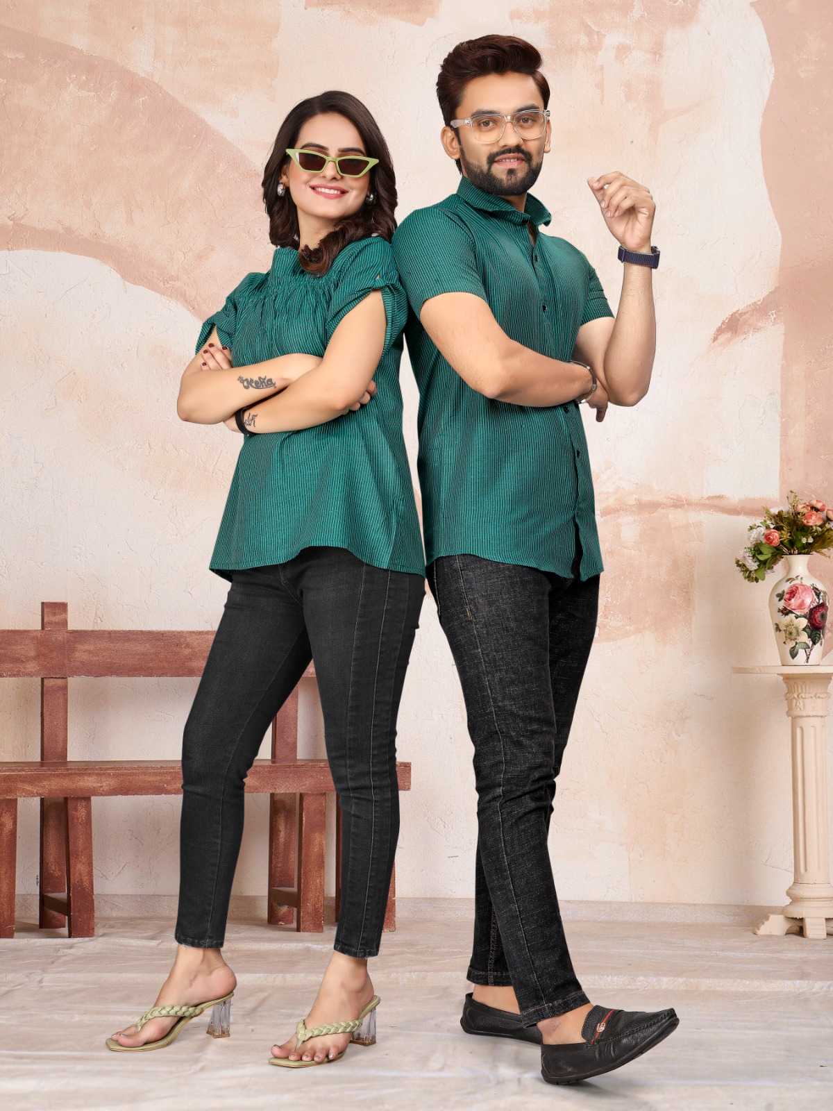 YNF PURE COTTON WTX GUL-PANAG WHOLESALE COUPLE WEAR MANUFACTURER