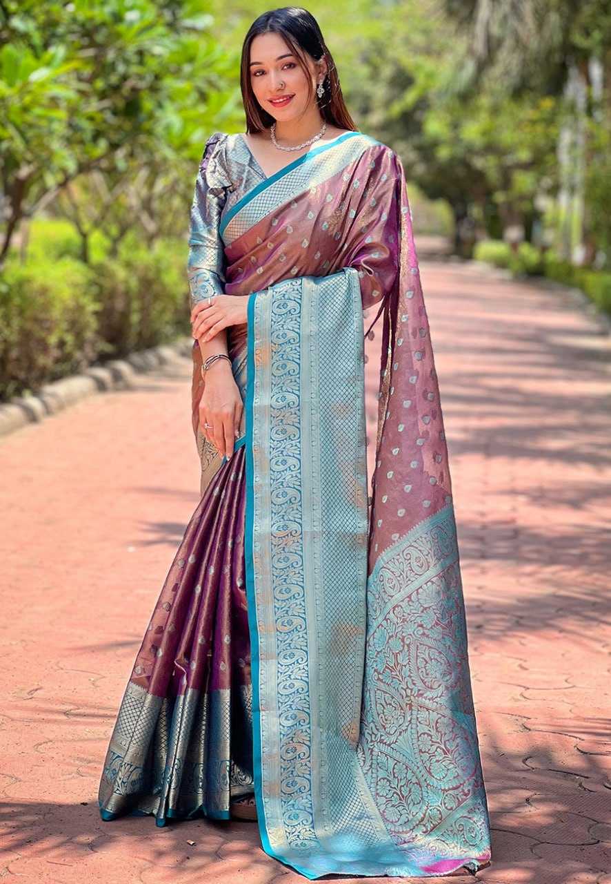 YNF TISSUE SILK REW MEXICAN 101 SILK SAREES WHOLESALE KANJEEVARAM SOUTH INDIAN TRADITIONAL SAREES MANUFACTURER