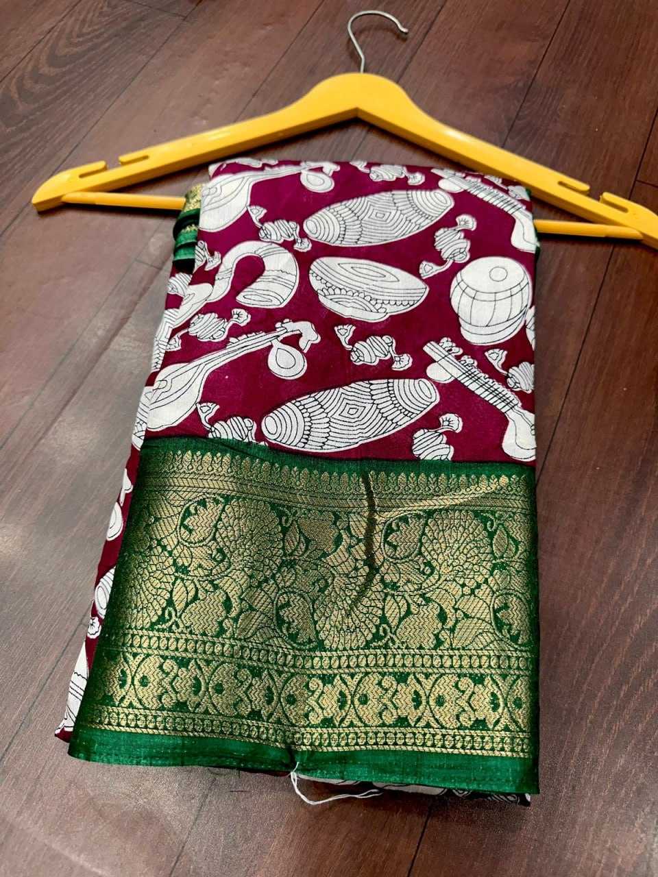 YNF DOLA SILK KESH110 RADHA07 SAREES WHOLESALE PRINTED LADIES KALAMKARI SAREES  MANUFACTURER