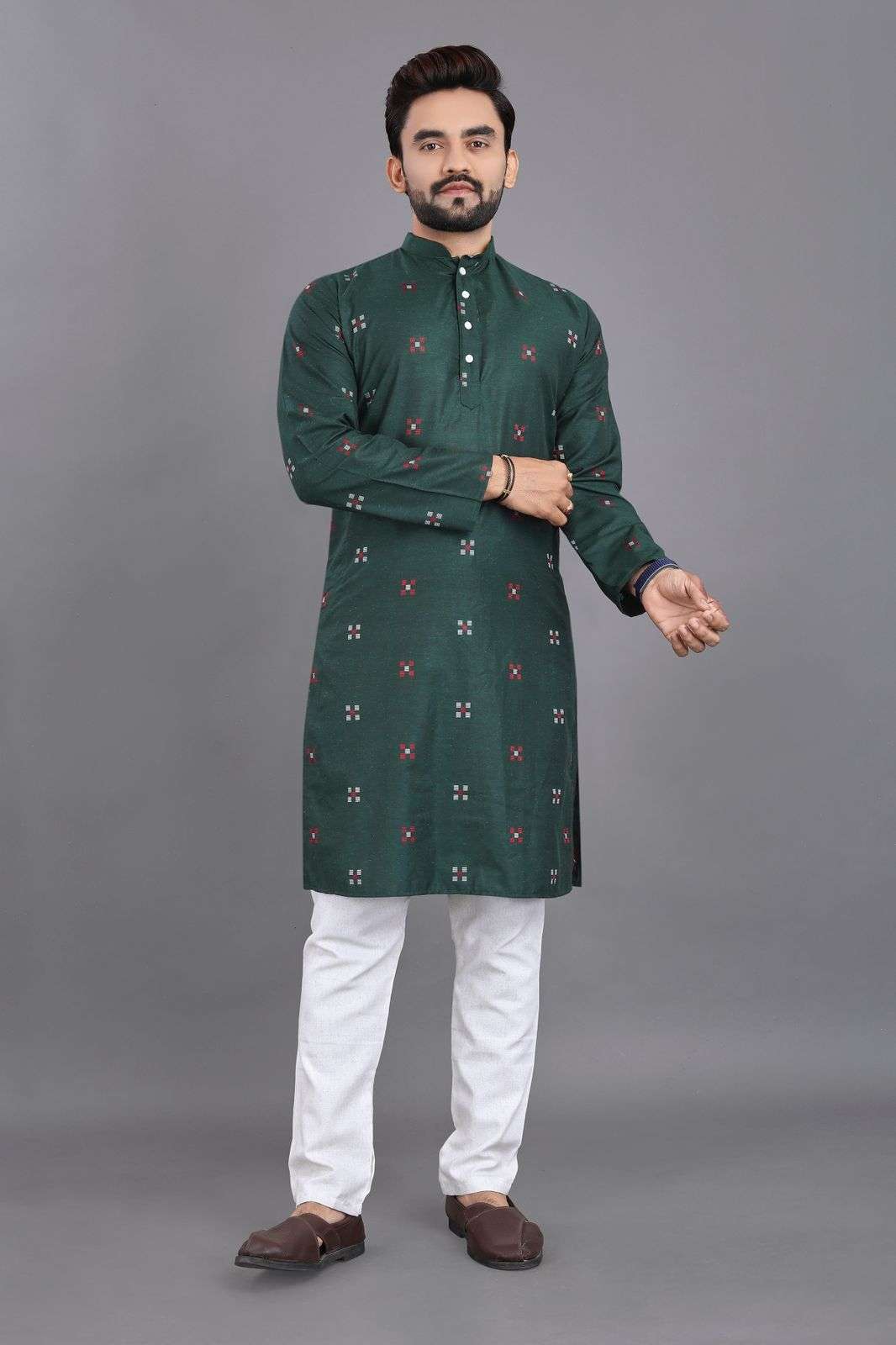  YNF PURE COTTON RIN191 WTX04 MENS WEAR WHOLESALE MENS KURTA PYJAMA MANUFACTURER