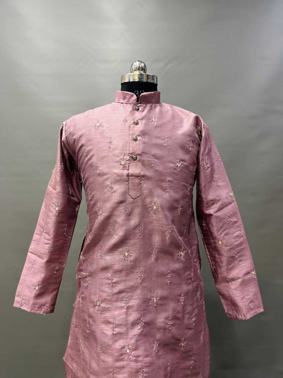 YNF SOFT SILK RIN111 SEVENSTAR MENS WEAR WHOLESALE MENS KURTA PYJAMA EMBROIDERED KURTA PYJAMA MANUFACTURER