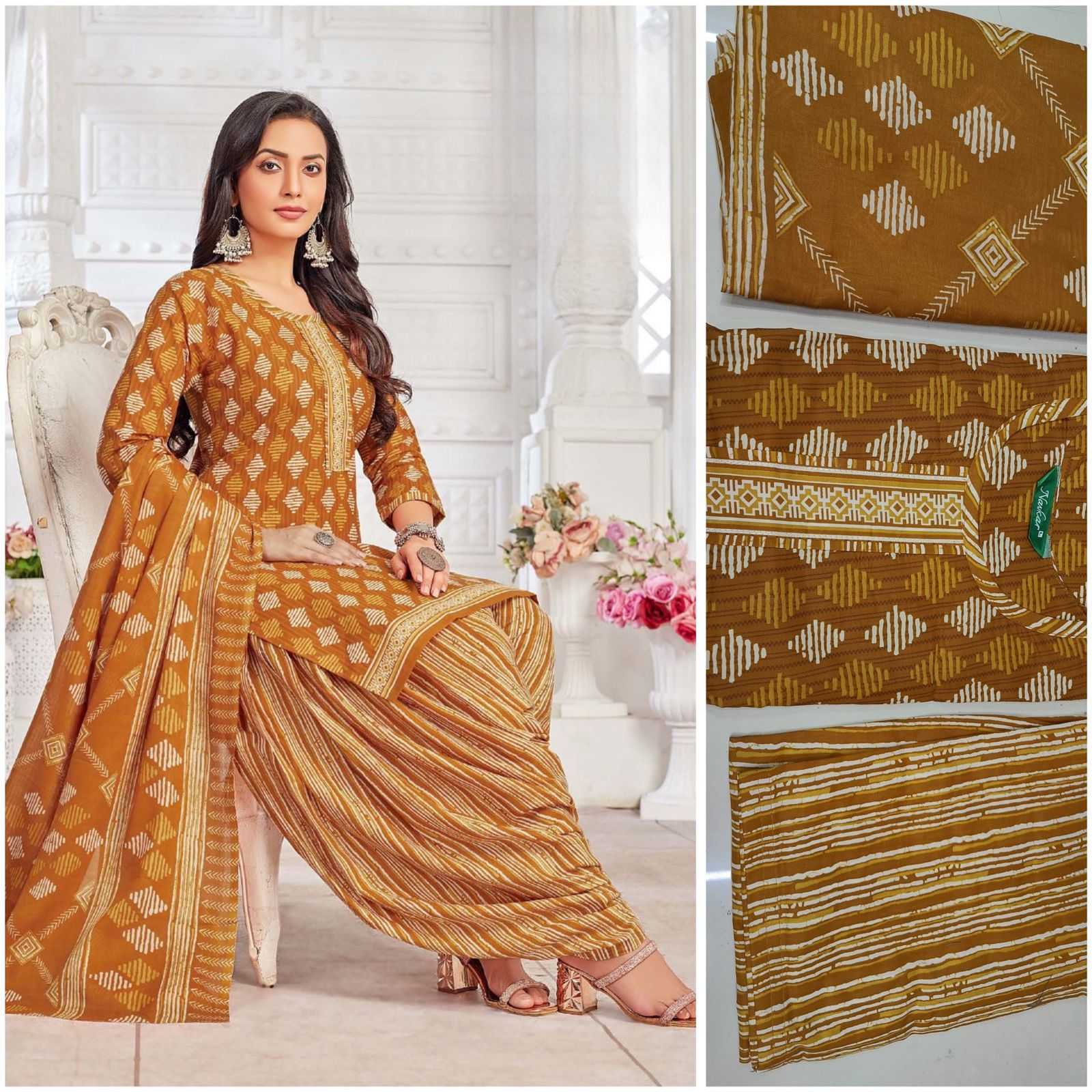 YNF COTTON KESH175 SINDOOR SUITS & DRESSES  WHOLESALE PRINTED COTTON PUNJABI LADIES SALWAR PATIALA LADIES SUITS MANUFACTURER