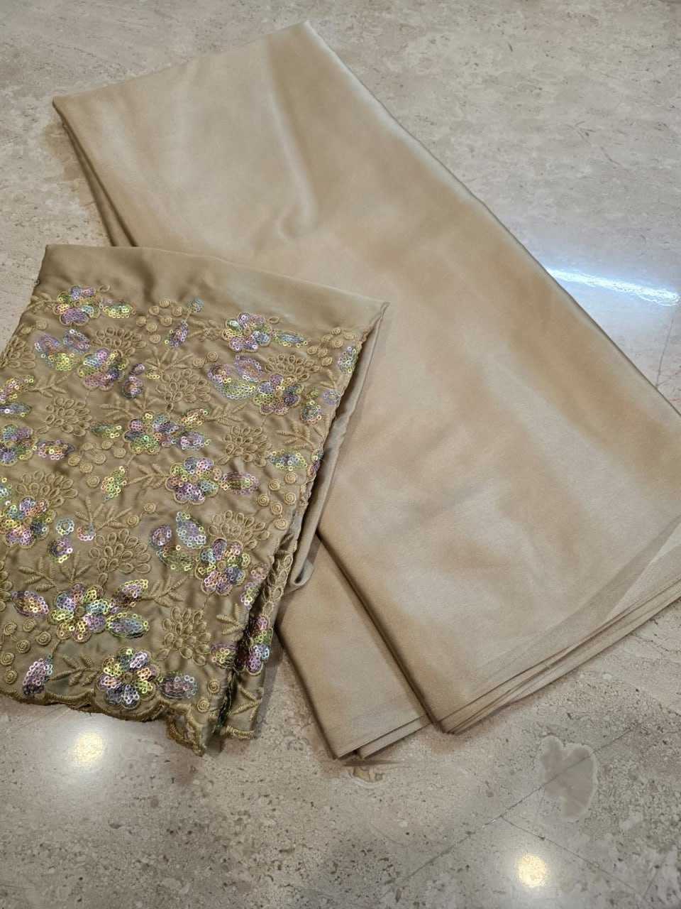 YNF JAPAN SARTIN KESH195 103 SAREES WHOLESALE FANCY CRAPE SATIN PLAIN SOLID SAREES  MANUFACTURER