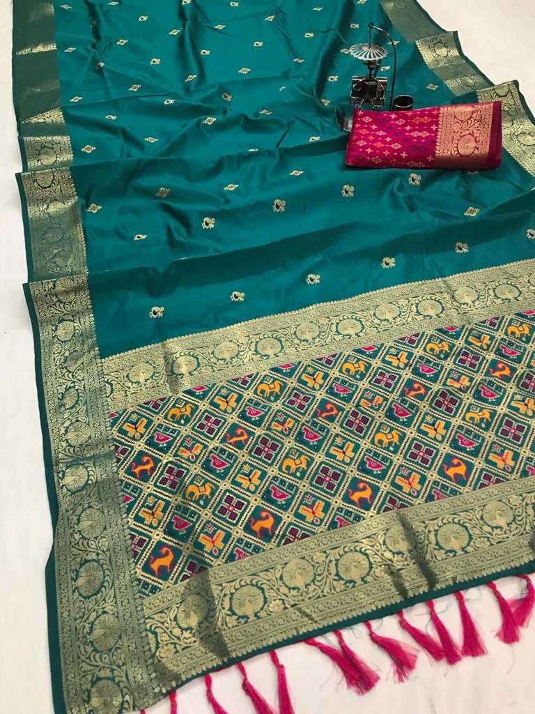 YNF PATOLA SILK KESH182 SELTOS SILK SAREES WHOLESALE SOFT SILK TRADITIONAL SILK PATOLA KANCHIPURAM SILK PURE SILK SAREES WITH GOLD BORDER MANUFACTURER