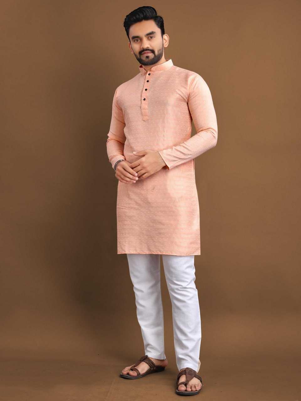 YNF PURE SOFT RIN111 POSHAK MENS WEAR WHOLESALE MENS KURTA PYJAMA MANUFACTURER