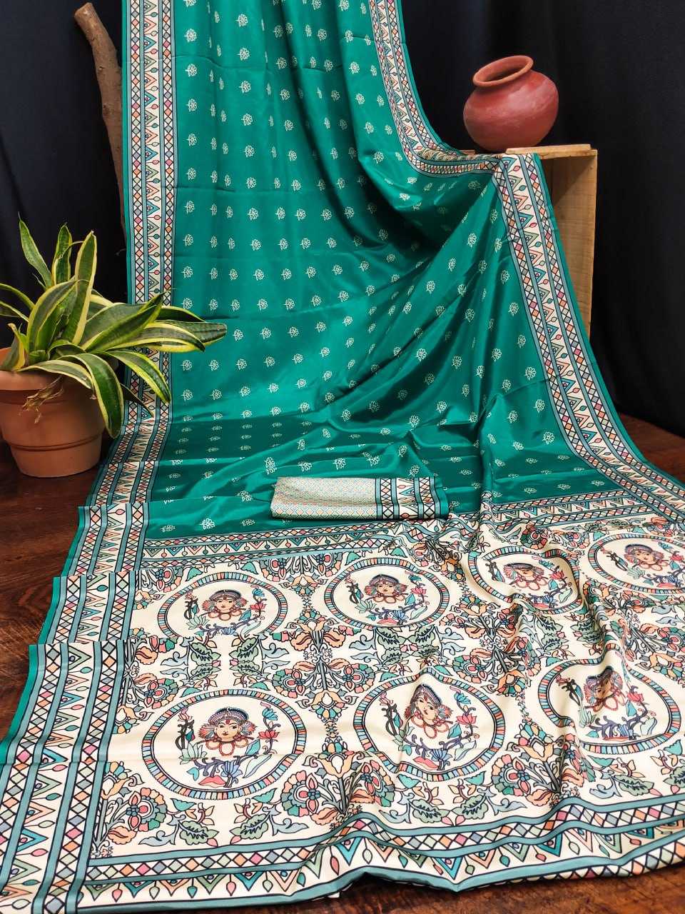 YNF PURE SOFT RIN145 DEVI SAREES WHOLESALE PRINTED BANDHANI BANDHEJ LADIES SAREES MANUFACTURER