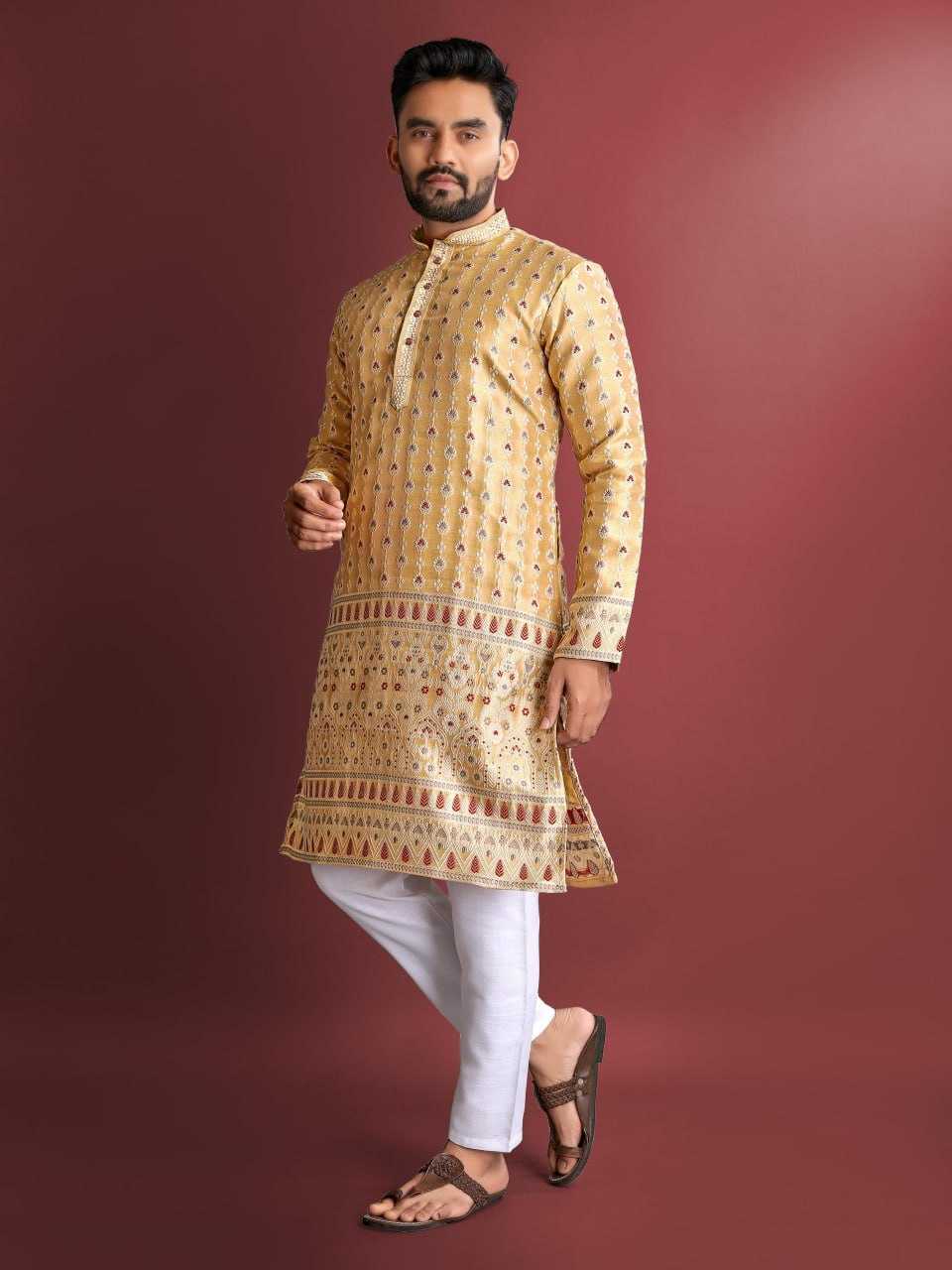 YNF SILK RIN111 MANYAVAR MENS WEAR WHOLESALE MENS KURTAS MENS KURTA PYJAMA MANUFACTURER