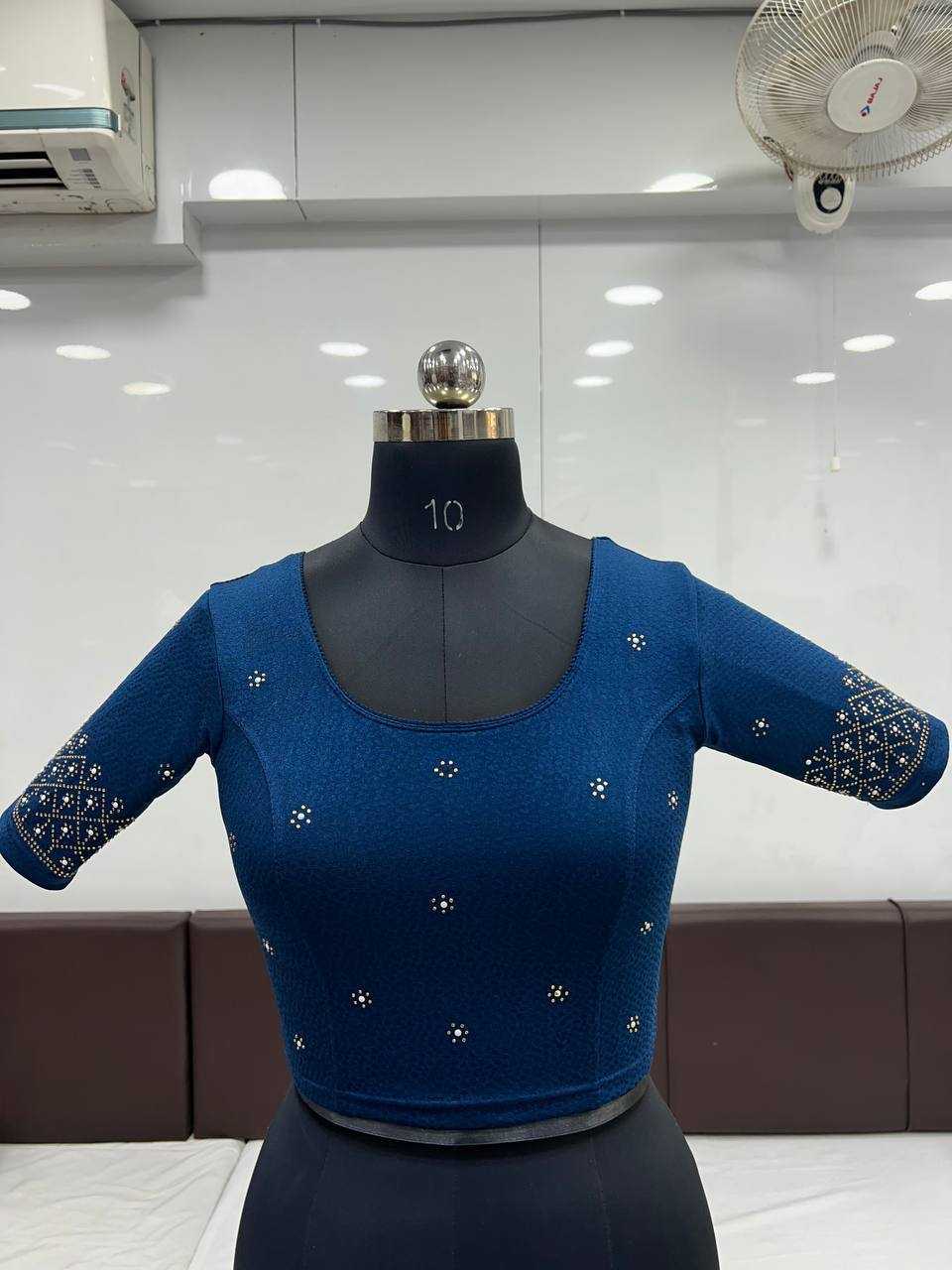 YNF COTTON LYCRA KESH231 ADITI READYMADE BLOUSE WHOLESALE STRETCHABLE COTTON BLOUSE MANUFACTURER