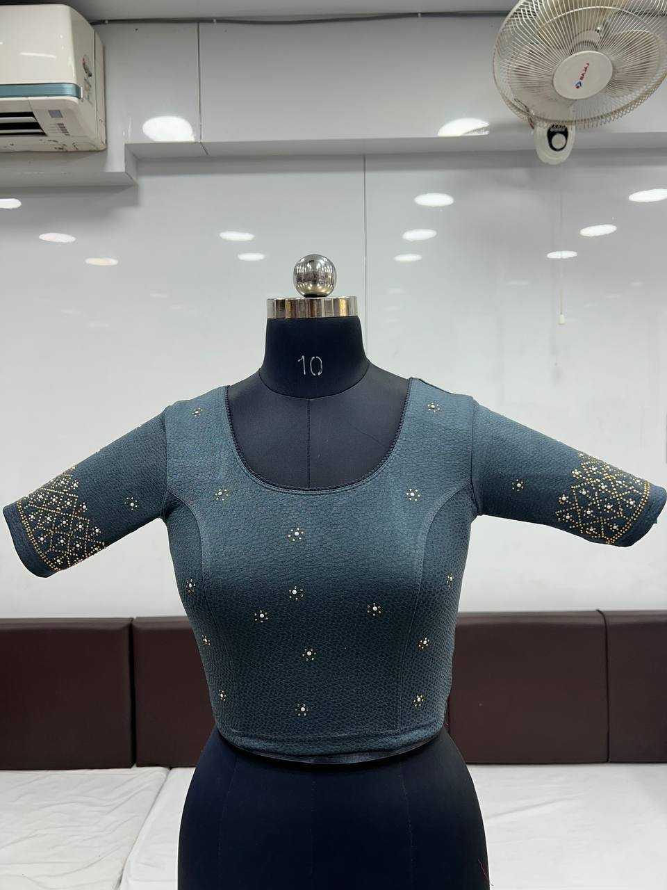 YNF COTTON LYCRA KESH231 ADITI READYMADE BLOUSE WHOLESALE STRETCHABLE COTTON BLOUSE MANUFACTURER