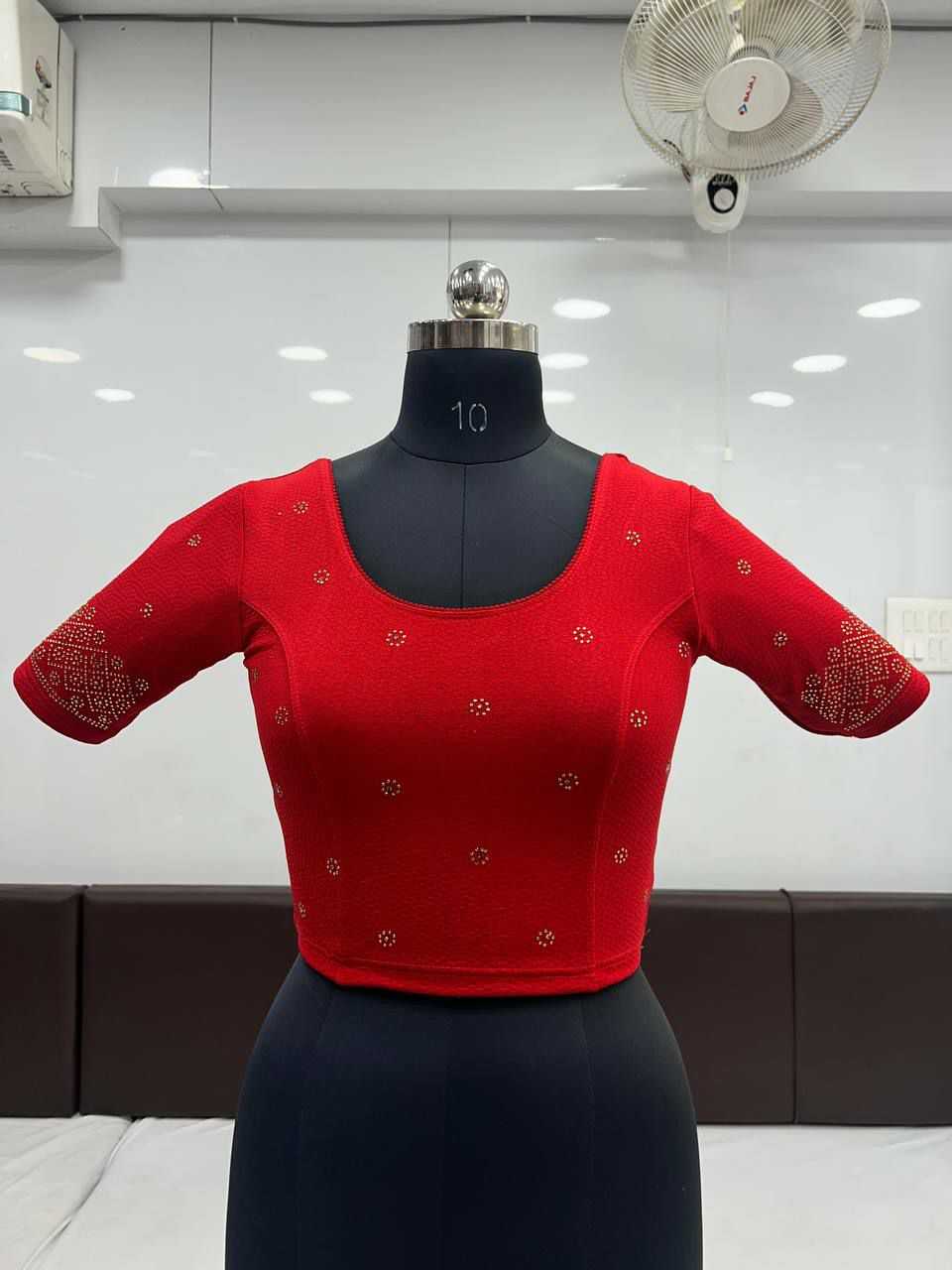 YNF COTTON LYCRA KESH231 JAYA READYAMDE BLOUSE WHOLESALE  STRETCHABLE COTTON BLOUSE MANUFACTURER