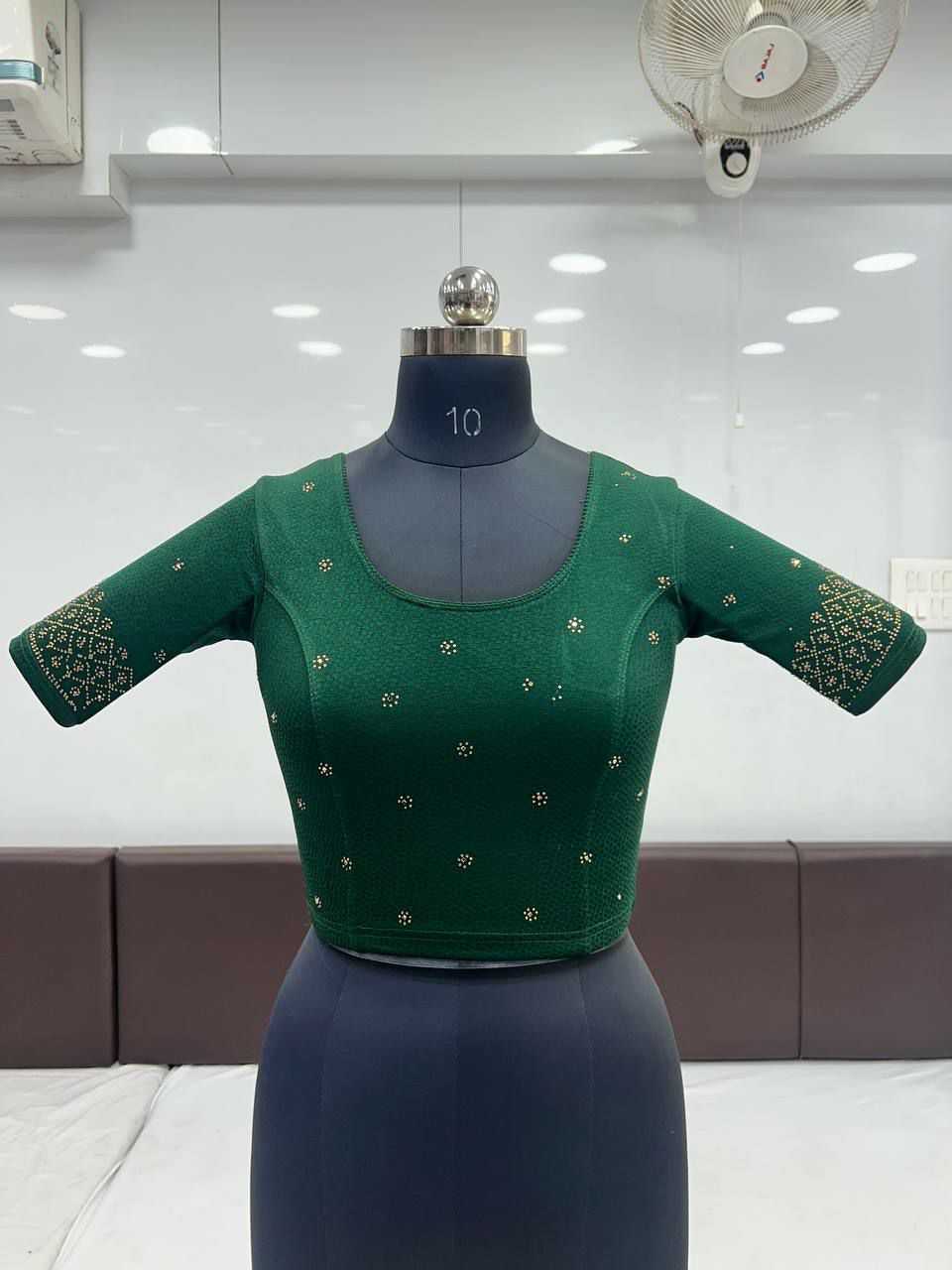 YNF COTTON LYCRA KESH231 JAYA READYAMDE BLOUSE WHOLESALE  STRETCHABLE COTTON BLOUSE MANUFACTURER