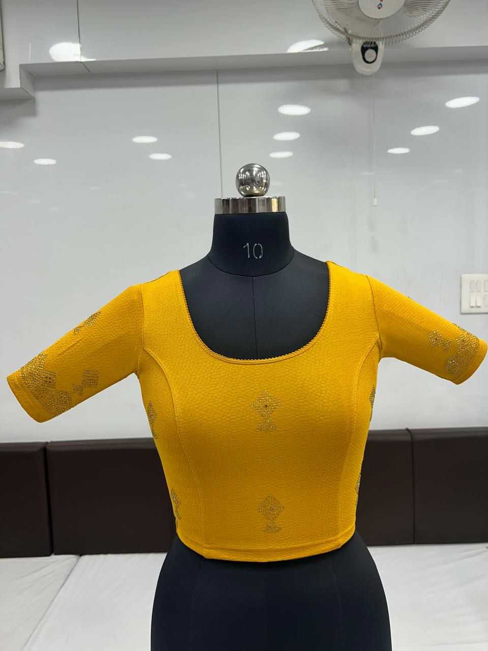 YNF COTTON LYCRA KESH231 SONI READYMADE BLOUSE WHOLESALE STRETCHABLE BLOUSE COTTON BLOUSE MANUFACTURER