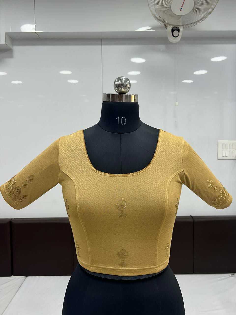 YNF COTTON LYCRA KESH231 SONI READYMADE BLOUSE WHOLESALE STRETCHABLE BLOUSE COTTON BLOUSE MANUFACTURER