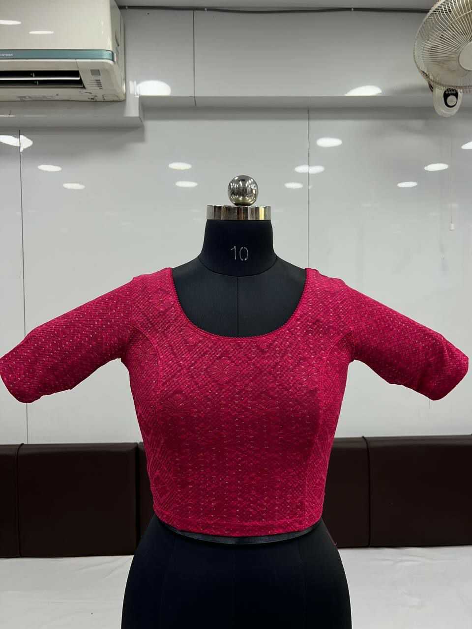 YNF JACQUARD KESH231 SEETA READYMADE BLOUSE WHOLESALE STRETCHABLE BLOUSE MANUFACTURER