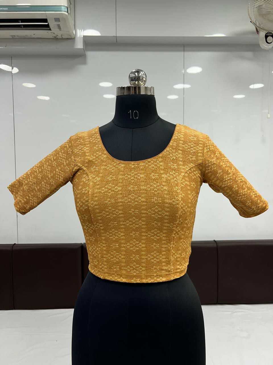 YNF JACQUARD KESH231 SEETA READYMADE BLOUSE WHOLESALE STRETCHABLE BLOUSE MANUFACTURER