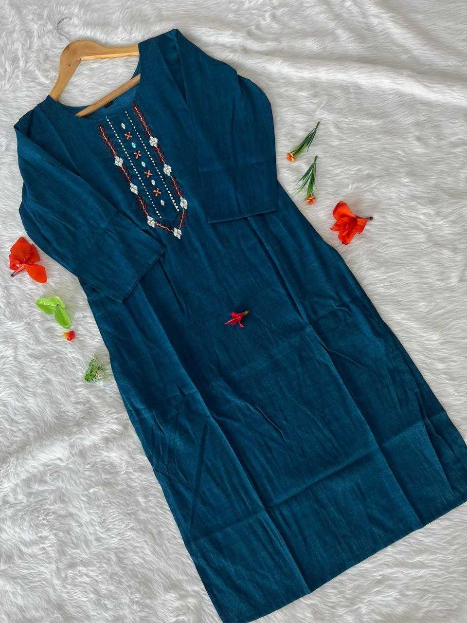 YNF REYON COTTON KESH172 ZIYA KURTIS WHOLESALE CASUAL FANCY LADIES KURTIS MANUFACTURER- Kapda Export