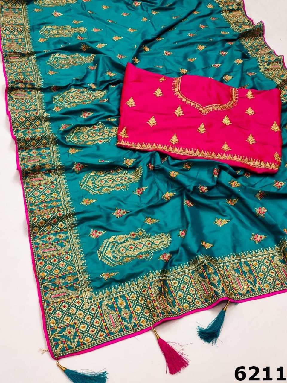 YNF SOFT SILK KESH114 6211 SILK SAREES WHOLESALE DESIGNER SILK SOFT SILK EMBROIDERED SILK SAREES MANUFACTURER- Kapda Export