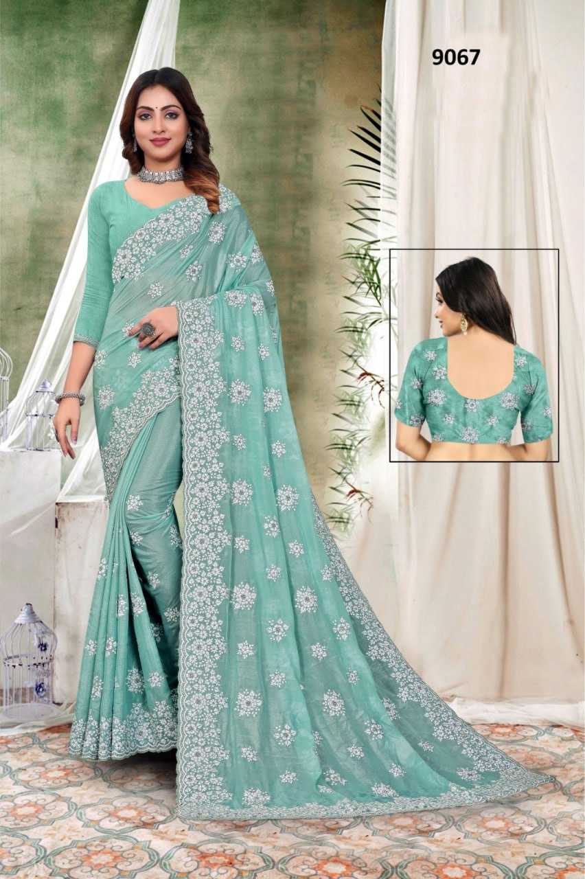 YNF SOFT SILK KESH114 9067 SILK SAREES WHOLESALE DESIGNER SILK SOFT SILK EMBROIDERED SILK SAREES MANUFACTURER- Kapda Export