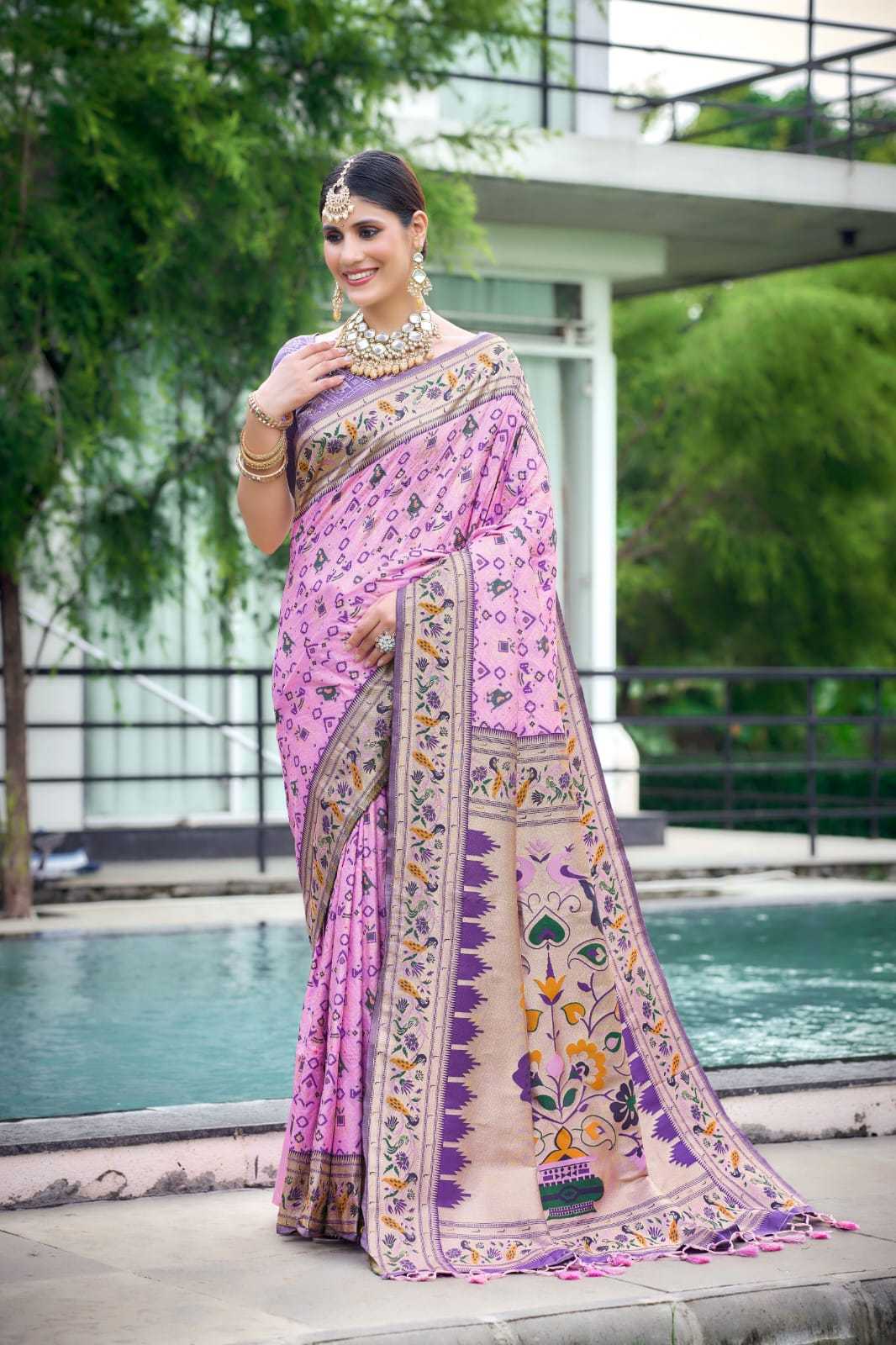 YNF SOFT SILK KESH165 RBN12 SILK SAREES WHOLESALE PAITHANI SOFT SILK TRADITIONAL SILK PATOLA PURE ZARI SILK SAREES MANUFACTURER